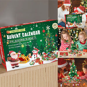 2024 Christmas Tree Building Toy Set