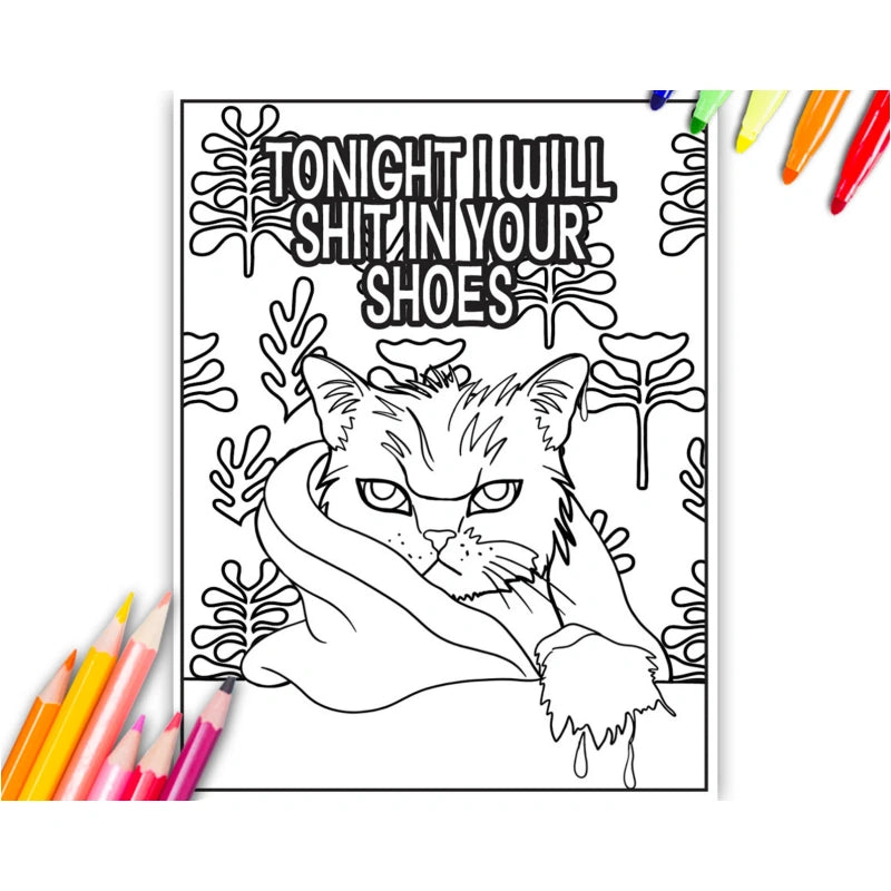 Spooky Cutie: Coloring Book for Adults and Teens