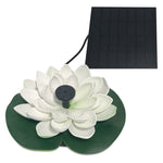 Lotus Shaped Solar Fountain Pond Decorative