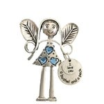 Crazy Beautiful Friends Forever - Angel Ornament Christmas Gift