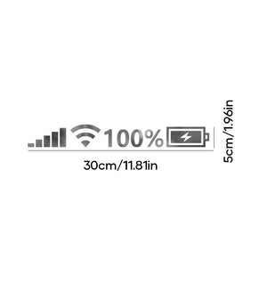 Battery Signal Reflective Sticker