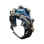 The Heartbeat of The Sea, Ocean Wave Ring