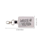 Emotional Support Coworker Keychain