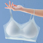 SUMMER SEAMLESS ULTRA-THIN PLUS SIZE ICE SILK COMFORT BRA