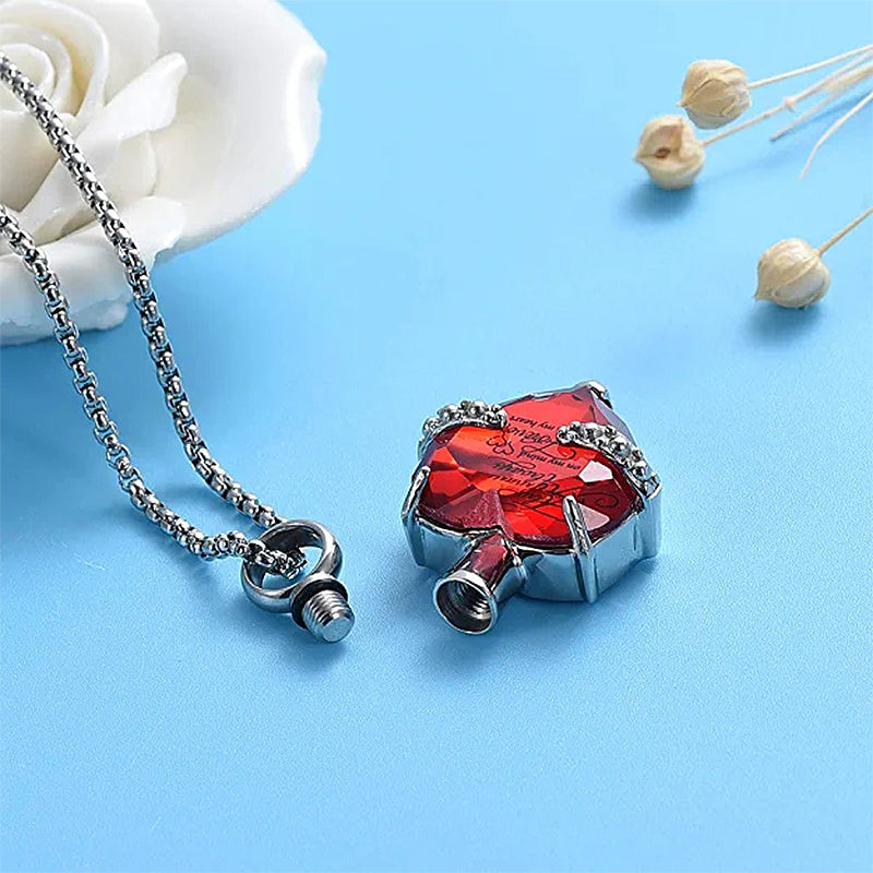 Always on My Mind Forever in My Heart-Urn Necklace