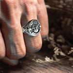 Memento Mori Skull Ring