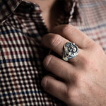 Memento Mori Skull Ring