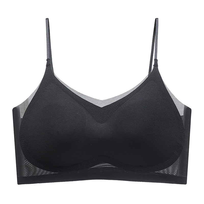 SUMMER SEAMLESS ULTRA-THIN PLUS SIZE ICE SILK COMFORT BRA