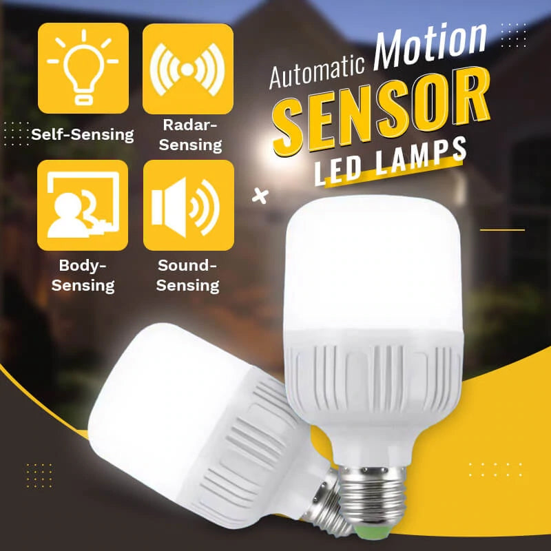 Automatic Motion Sensor LED Lamp