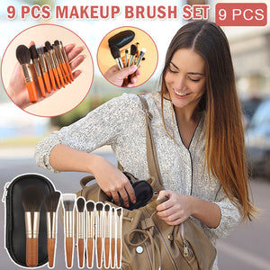 Makeup Brush Set (9 PCS)