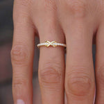 Elegant Infinity Ring