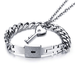 Heart Lock Bracelet & Necklace