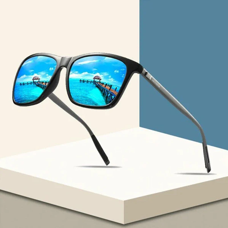 Aluminum Magnesium Frame Polarized Sunglasses