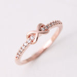 Elegant Infinity Ring