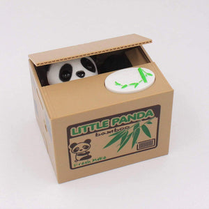 Cute Panda Coin Money Box