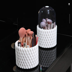 360° Spinning Makeup Brush Holder