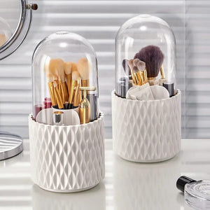 360° Spinning Makeup Brush Holder