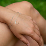 Crescent Moon & Star Bracelet