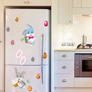 Bunny Egg Wall Sticker（2 pcs）