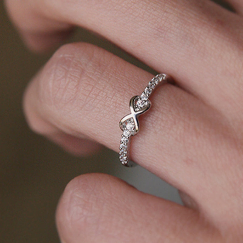 Elegant Infinity Ring