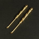 2 In 1 Brass Ear Spoon Toothpick