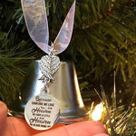 Christmas ornaments angel wings bell-memorial christmas gift