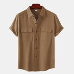 Men's Linen Short Sleeve Shirt