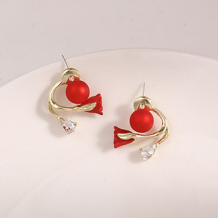 Tulip Flower Versatile Earrings