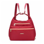 Bag with Double Zippers, Handbag and Shoulder Bag