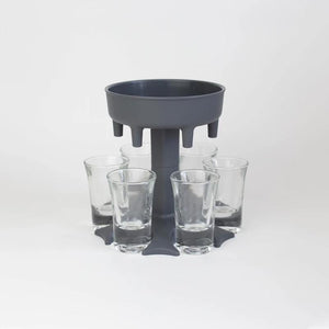 6 Shot Glass Dispenser and Holder