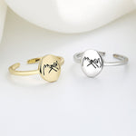 Side By Side Promise Ring