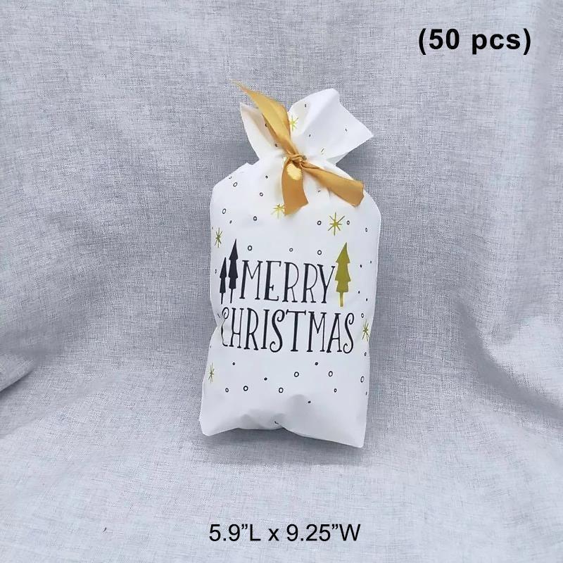 Drawstring Christmas Gift Bags