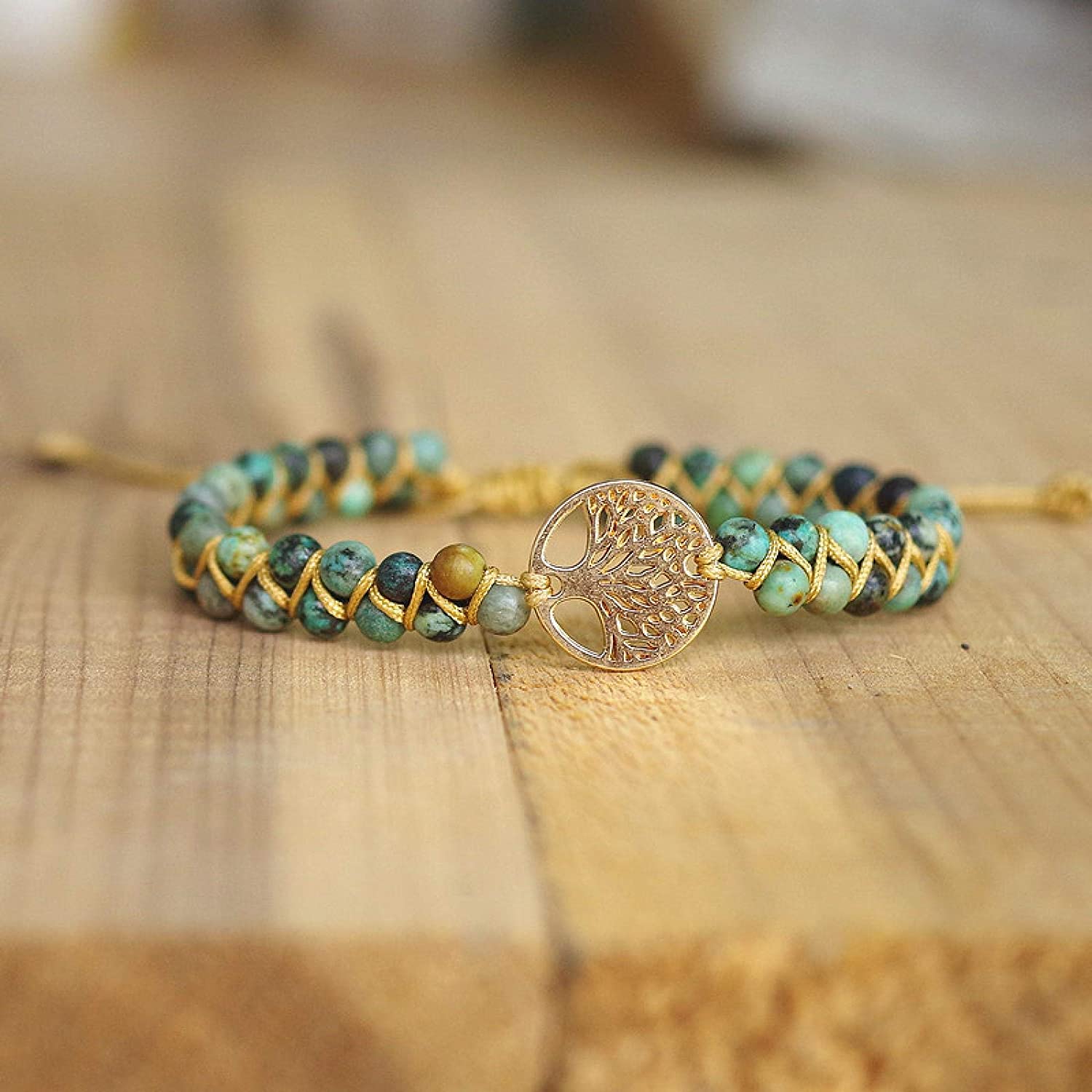 Handmade Natural Stone Boho Bracelet