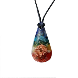 Chakra Orgone Necklace