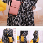 Elegant Crossbody Touch Screen Phone Bag