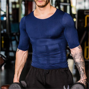 Men's Body Shaping Short Sleeve