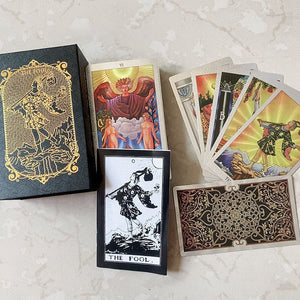 Explore the Mystical World of Tarot Gold Foil Tarot