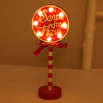 Christmas Street Sign Decoration Lights