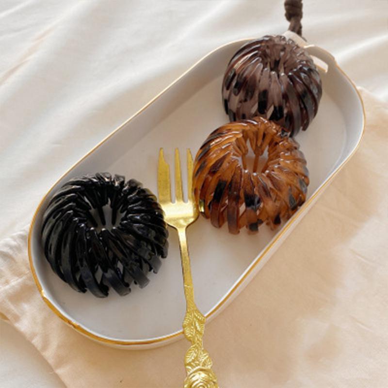 Lazy Bird's Nest Plate Hairpin