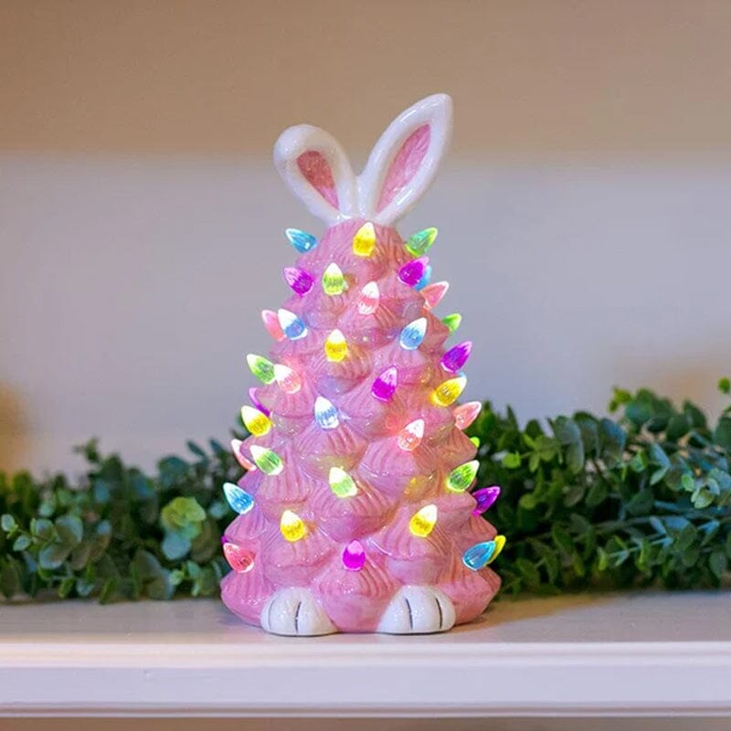 Easter Pink Bunny Tree