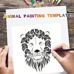 Fast Draw Stencil Art Templates( 12 or 24 Sheets/Set )