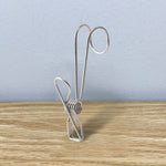 Stainless Steel Clothes Pins Hook Clip(10pcs)