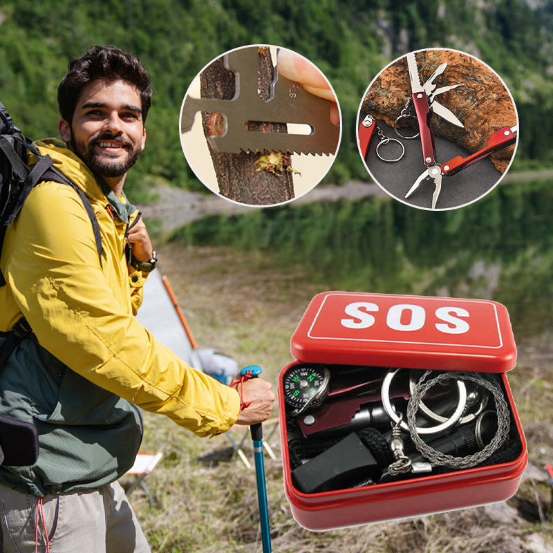 Outdoor SOS Survival Box