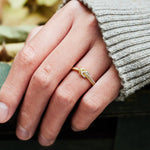 True Love Handcrafted Two Strand Knot Ring