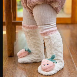 Children's Animal Coral Fleece Socks