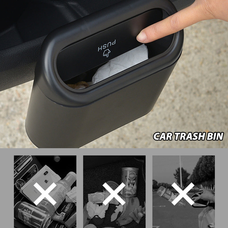 Car Door Hanging Trash Bin