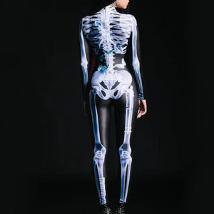 Sexy Skeleton Bodysuit