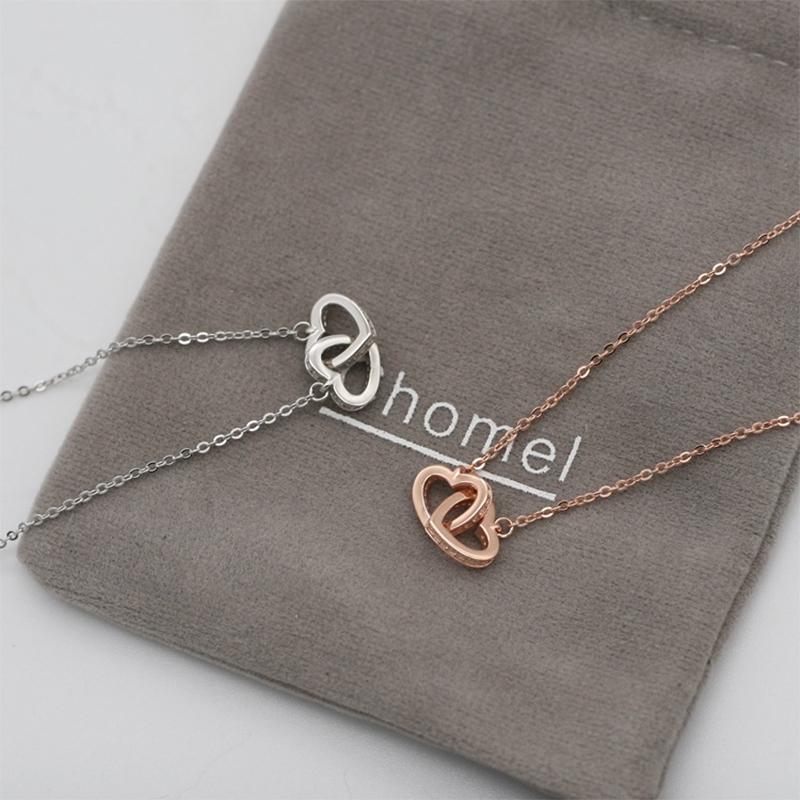 Interlocking Hearts Necklace