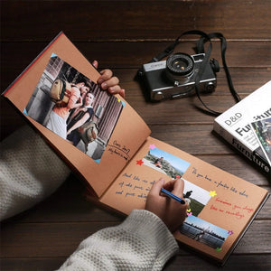 Our Adventure Book Photo Scrapbook