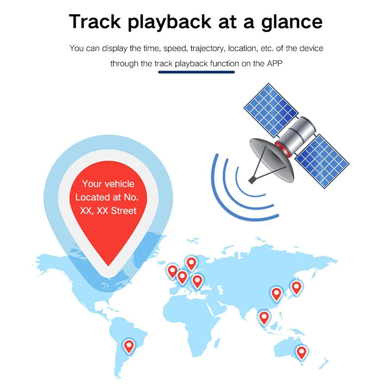 Anti-lost GPS tracker, strong magnetic vehicle tracking